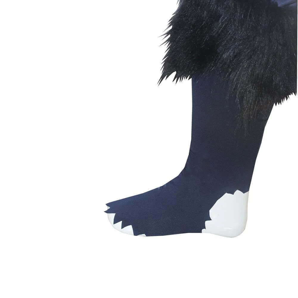 Hashibira Inosuke Cosplay Costume Apron Pants With Plush Skirt Halloween Carnival Unisex Outfits 7 Hashibira Inosuke Cosplay Costume Apron Pants With Plush Skirt Halloween Carnival Unisex Outfits - Image 7