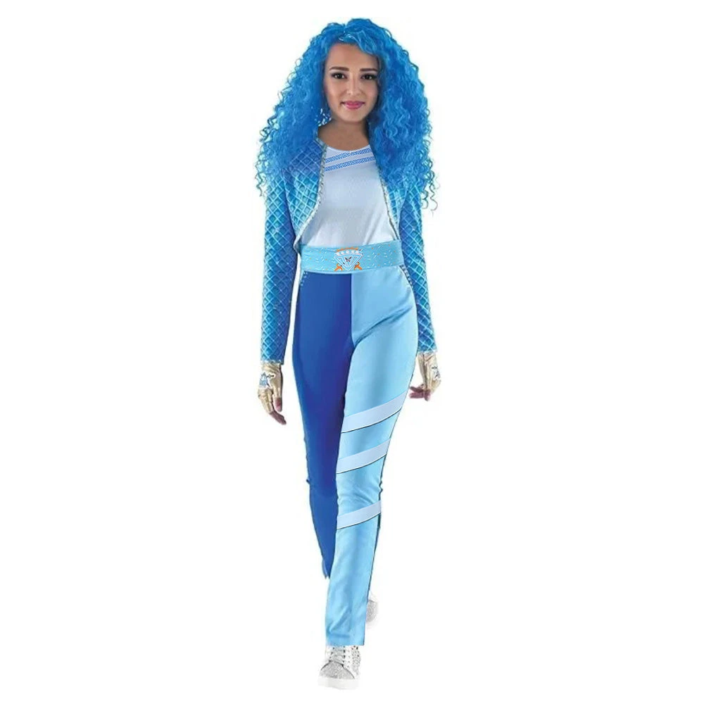 Women Chloe Charming Costume Tops Pants Sweatshirt Gloves And Nechlace Full Set 1 Women Chloe Charming Costume Tops Pants Sweatshirt Gloves And Nechlace Full Set