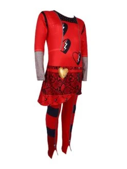 Women Princess Red Outfit The Rise Of Red Costume And Wig For Halloween Carnival -Children Toys Sale descendants the rise of red princess red costume 7