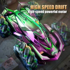 4WD Remote Control Car 2.4G Drift Car 360° Stunt Car With Colorful Wheels -Children Toys Sale detail 04 2d48dd2f 849c 40b6 a26c 8c72fea2dfd3