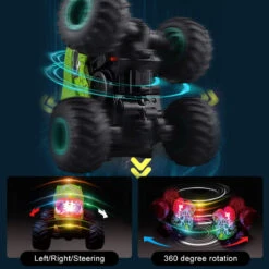 2.4G Dinosaur RC Car 360° Stunt Spray Car Monster Climbing Truck Electric Remote Control Toy Cool Light -Children Toys Sale detail 04 e2be96bc 6f62 4b5c a86a 711f832a846c