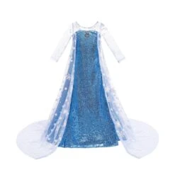 Little Girls Elsa Princess Dress Snow Queen Halloween Costume With Cape Crown Scepter And Wig 3-10 Years -Children Toys Sale detail 11 1afef9d1 476b 4105 a2ad 0ffc8017e616