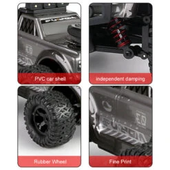 35KM/H Fast RC Car 1/16 2.4G Off-road Car All-terrain Climbing Pickup Truck -Children Toys Sale detail 12 1f80abdd eb85 4168 a049 54d619829a2a