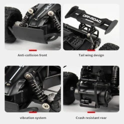 1/16 RC Car 20KM/H Fast Speed Off-road Vehicle 2.4G Alloy Monster Climbing Car -Children Toys Sale detail 14 3f2351a4 2553 45f5 9bae c26f22ce90e5