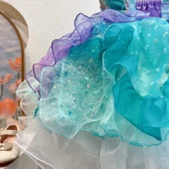 Girls Mermaid Dress Princess Ball Gown Lolita Dress For Birthday Party And Pageant -Children Toys Sale detail 16 b810d2dc 3e81 41b0 b8a0 580b67349d29
