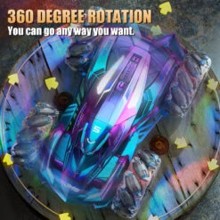 4WD Remote Control Car 2.4G Drift Car 360° Stunt Car With Colorful Wheels -Children Toys Sale detail