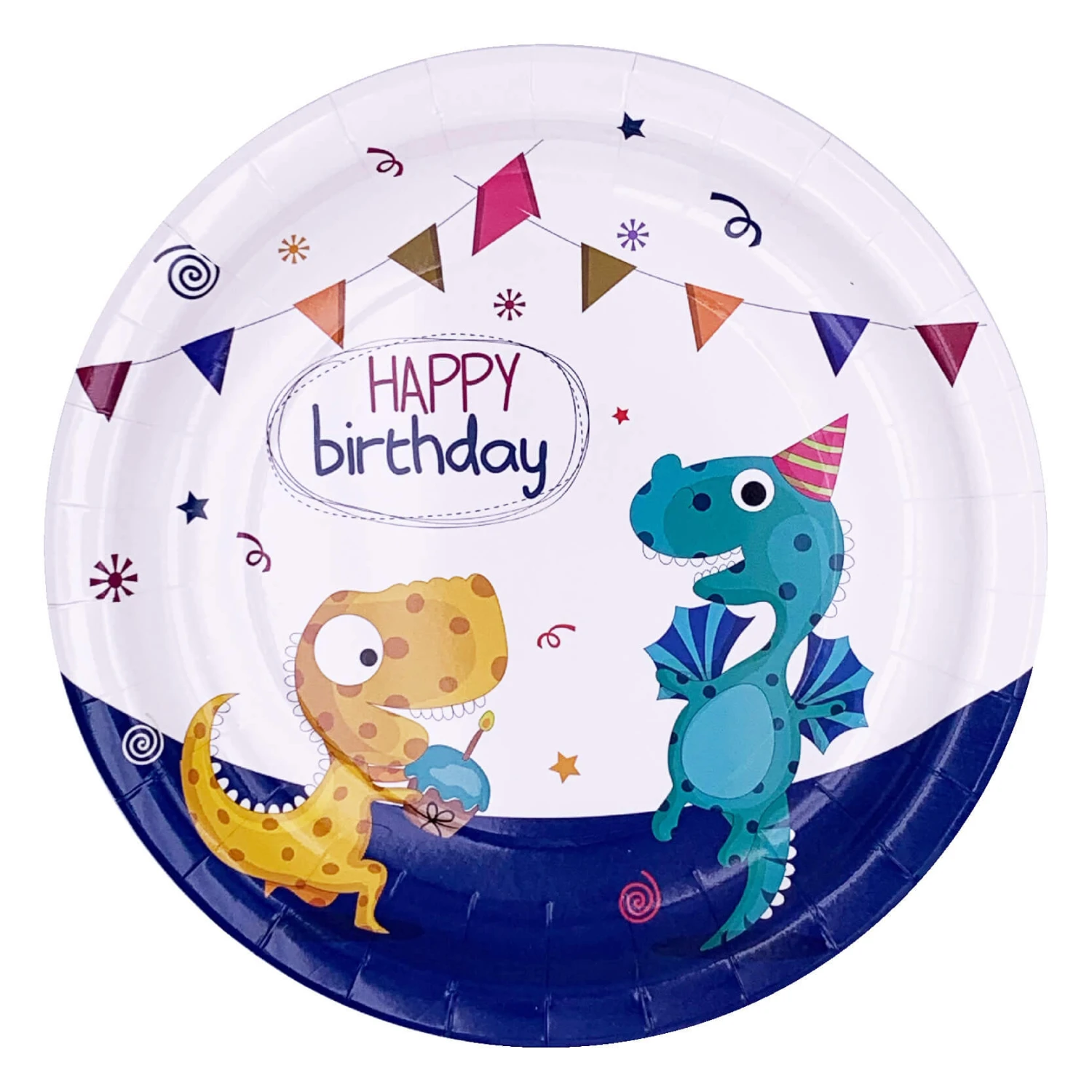 Dinosaur Birthday Party Tableware Set Disposable Dinner Dessert Plates Napkins Tablecloth And Cups 3 Dinosaur Birthday Party Tableware Set Disposable Dinner Dessert Plates Napkins Tablecloth And Cups - Image 3