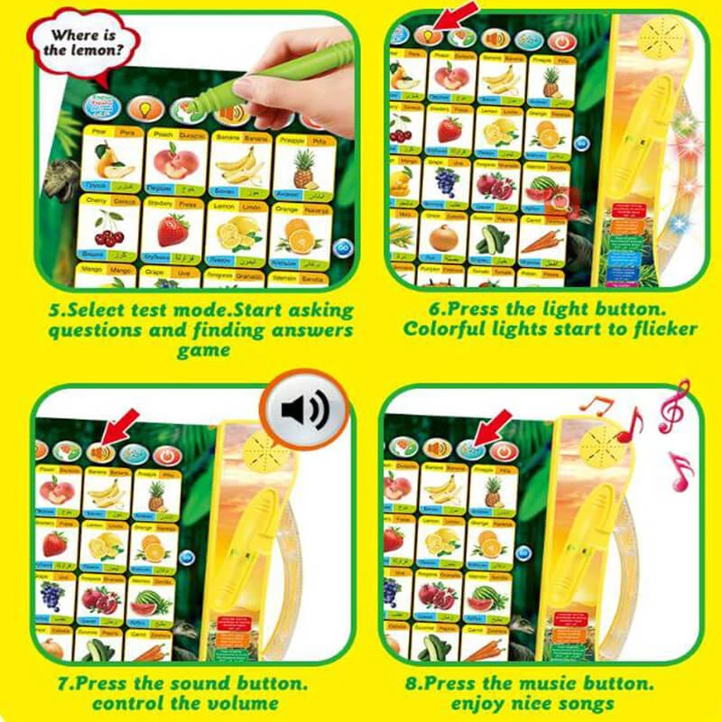 Interactive Dinosaur Sound Book With Realistic Dinosaur Roars Gift For Little Dino Lovers 6 Interactive Dinosaur Sound Book With Realistic Dinosaur Roars Gift For Little Dino Lovers - Image 6