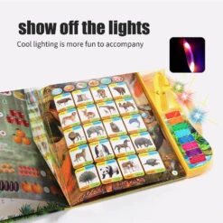 Interactive Dinosaur Sound Book With Realistic Dinosaur Roars Gift For Little Dino Lovers 12 Interactive Dinosaur Sound Book With Realistic Dinosaur Roars Gift For Little Dino Lovers -Children Toys Sale dinosaur sound book 6