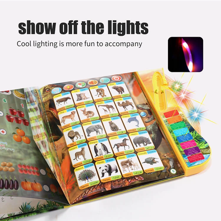 Interactive Dinosaur Sound Book With Realistic Dinosaur Roars Gift For Little Dino Lovers 4 Interactive Dinosaur Sound Book With Realistic Dinosaur Roars Gift For Little Dino Lovers - Image 4