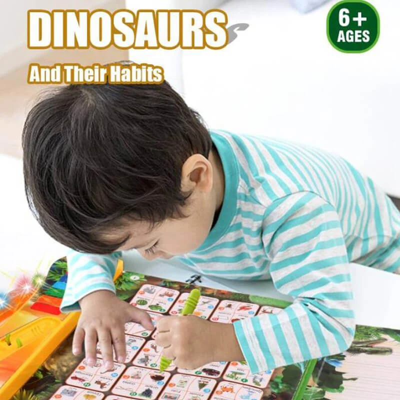 Interactive Dinosaur Sound Book With Realistic Dinosaur Roars Gift For Little Dino Lovers 9 Interactive Dinosaur Sound Book With Realistic Dinosaur Roars Gift For Little Dino Lovers - Image 9