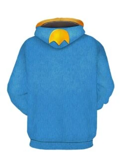 Kids Unisex Dog Hoodie Boys Girls Blue Hooded Sweatshirt For Daily Wear -Children Toys Sale dog man hoodie 2 1