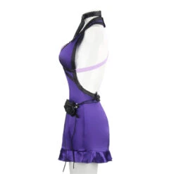 Sexy Tifa Dress FF7 Lockhart Purple Backless Party Dress Halloween Carnival Outfit -Children Toys Sale e13cfea04f