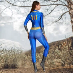 Women Nora Smith Costume Fallout 4 Vault 111 Jumpsuit Halloween Cosplay Outfit -Children Toys Sale fallout costume vault 111 nora smith cosplay outfit 2