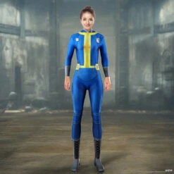 Vault 33 Jumpsuit Unisex Kids Adults Fallout Lucy Cosplay Costume
