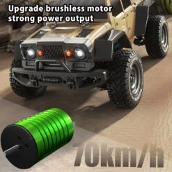 Fast RC Car 70+KM/H All Terrains Hobby Off-Road Trucks Brushless 4X4 Remote Control Racing Vehicle -Children Toys Sale fast RC car 3