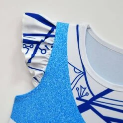 Girls Zombies Costume Kids A-Li Dress Gloves Wig Full Set Alien Cosplay Outfit For Hallween -Children Toys Sale girls A li zombies costume 1