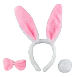 Girls Bunny Outfit Easter Rabbit Tutu Dress 4pcs Set Kids Fancy Easter Outfit With Accessories For Kids 10 Girls Bunny Outfit Easter Rabbit Tutu Dress 4pcs Set Kids Fancy Easter Outfit With Accessories For Kids -Children Toys Sale girls Easter dress 2