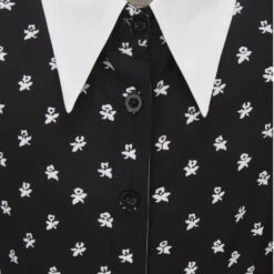 Girls Wednesday Addams Dress Wednesday Costume White Peter Pan Collar Wednesday Outfits And Wig 17 Girls Wednesday Addams Dress Wednesday Costume White Peter Pan Collar Wednesday Outfits And Wig -Children Toys Sale girls Wednesday Addams costume the Addams Family dress 4