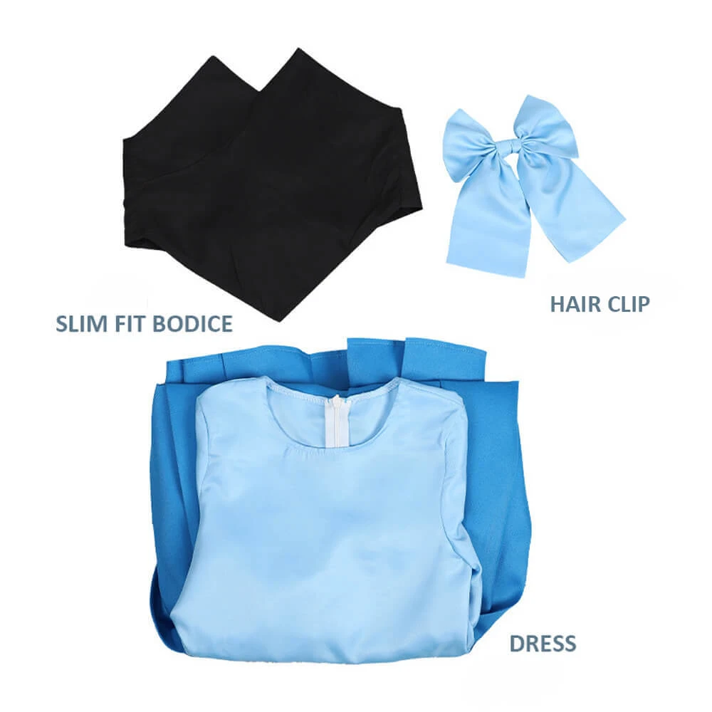 Ariel Blue Dress Princess Ariel Costume 3pcs Mother And Me Mermaid Costume For Kids Adult Halloween Cosplay 7 Ariel Blue Dress Princess Ariel Costume 3pcs Mother And Me Mermaid Costume For Kids Adult Halloween Cosplay - Image 7