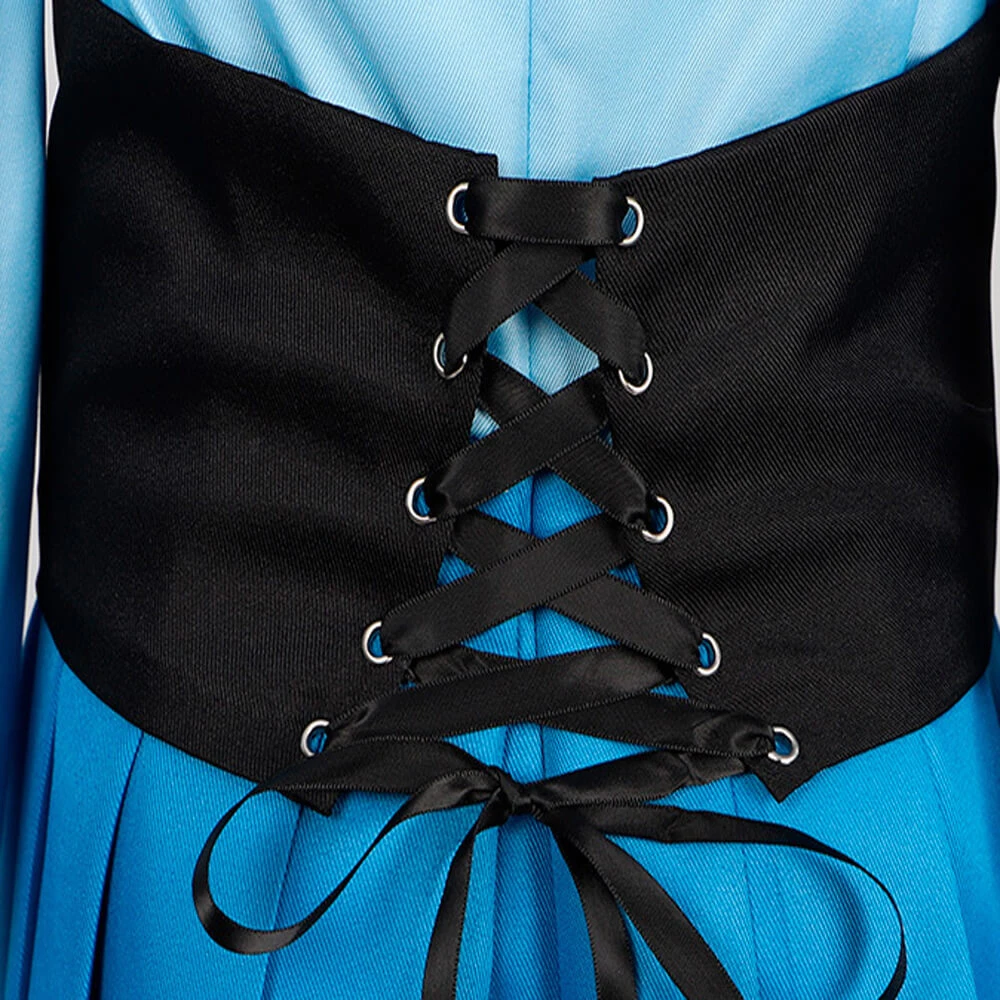 Ariel Blue Dress Princess Ariel Costume 3pcs Mother And Me Mermaid Costume For Kids Adult Halloween Cosplay 5 Ariel Blue Dress Princess Ariel Costume 3pcs Mother And Me Mermaid Costume For Kids Adult Halloween Cosplay - Image 5