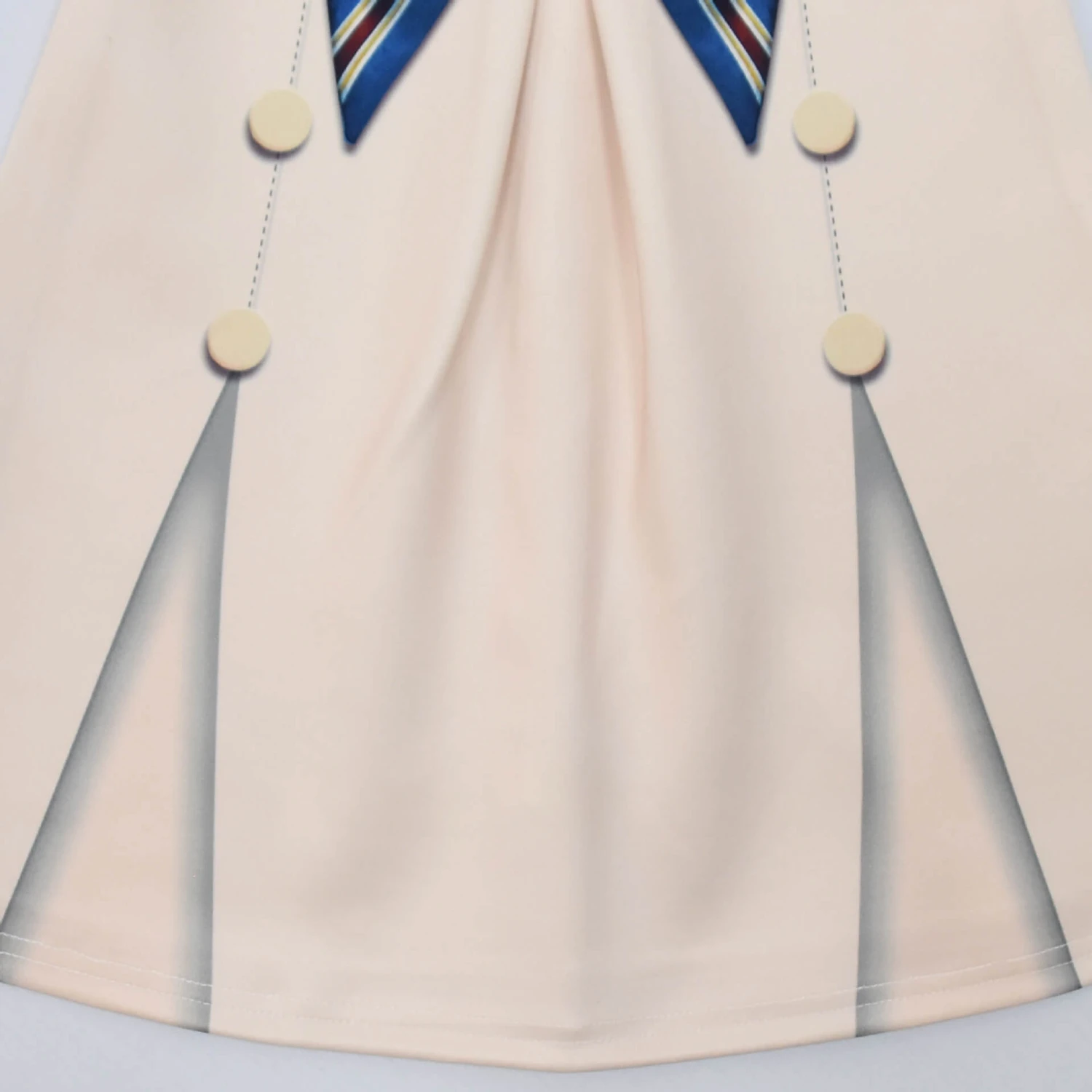 Girls AI Doll Costume Long Sleeve Shirt And Dress 2pcs Suit Halloween Outfit Wig For Cosplay 6 Girls AI Doll Costume Long Sleeve Shirt And Dress 2pcs Suit Halloween Outfit Wig For Cosplay - Image 6