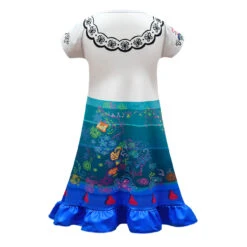 Short Sleeve Mirabel Dress With Bag Magic Family Madrigal Girls Summer Costumes -Children Toys Sale girls mirabel dress 11