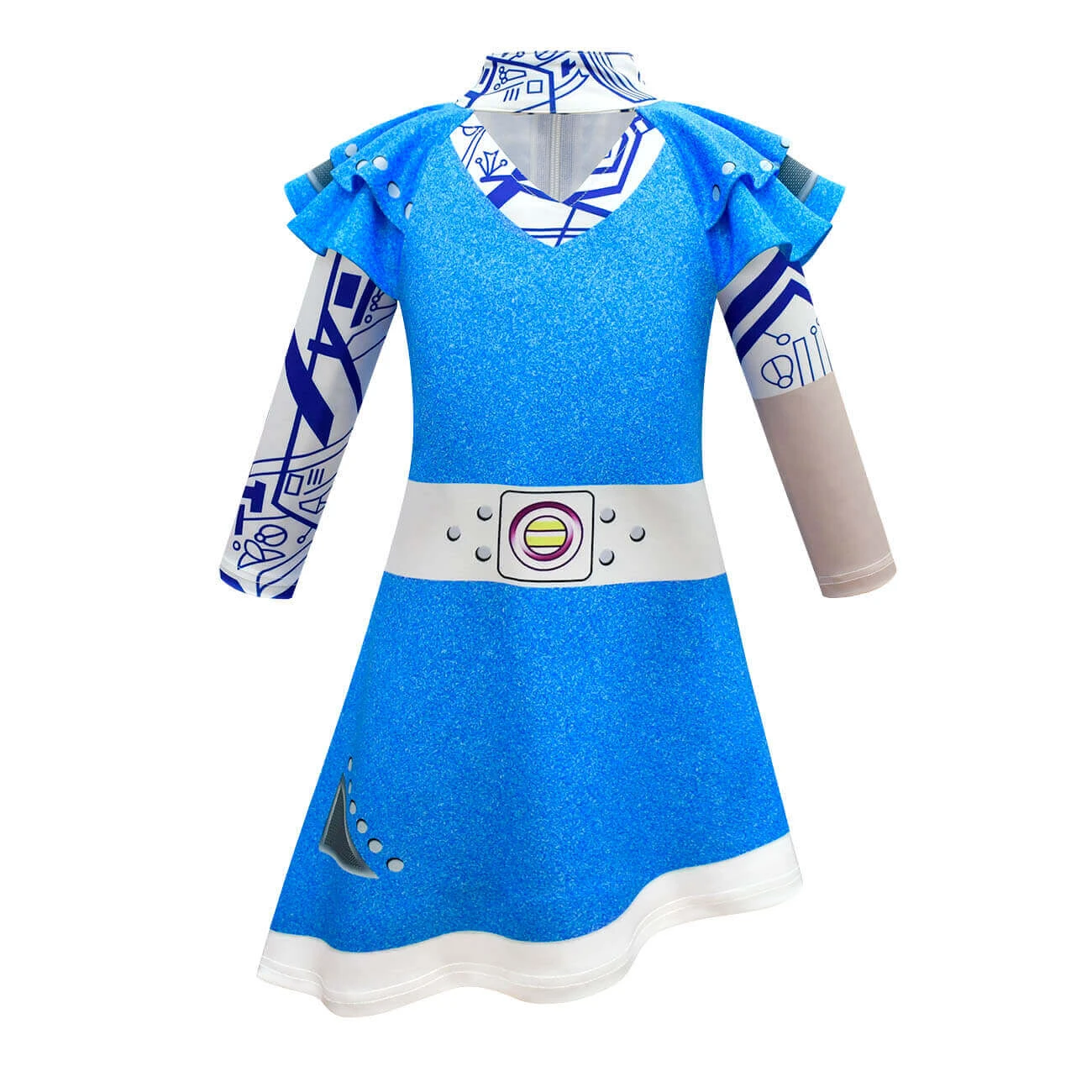 A-Li Aliens Dress Girls Halloween Costume Newest Zombies Cosplay Outfit 2 A-Li Aliens Dress Girls Halloween Costume Newest Zombies Cosplay Outfit - Image 2