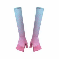 Girls Addison Zombies Cheerleader Costume Addison Cosplay Dress Gloves Pompoms Set -Children Toys Sale girls zombies Addison cosplay costume 1