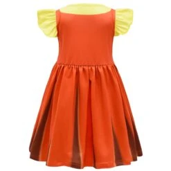 Girls Doll Costume Game 2 Kids Doll Dress And Mask For Party Cosplay -Children Toys Sale girls squid game doll costume 1