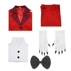 Charlie Morningstar Costume Hazbin Hotel Party Carnival Halloween Cosplay Costume -Children Toys Sale hazbin hotel charlie morningstar costume 3