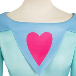 Lady Fizzarolli Costume Fizz Blue Dress With Gloves And Stockings Party Cosplay Halloween Costume -Children Toys Sale helluva boss hazbin hotel tv fizzarolli women blue dress party carnival halloween cosplay costume 5