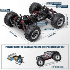 High Speed Remote ControlRacing 4WD Off Road Monster Trucks Climbing Vehicle For Kids Adults -Children Toys Sale high speed remote control racing car 4