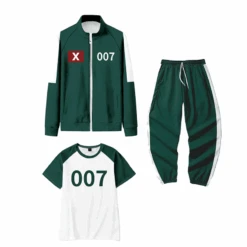 Kids And Adults Game 3 Cosplay Tracksuit With T-shirt Green Players 3PCS Set For Halloween Party -Children Toys Sale imgi 59 kids squid game costume 17 800x800 086307c7 0267 4161 b313 8924827917e7