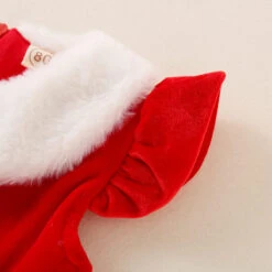 Infant Baby Grils Christmas Red Dress Kids Sleeveless Plush Lapel Collar Xmas Outfit 11 Infant Baby Grils Christmas Red Dress Kids Sleeveless Plush Lapel Collar Xmas Outfit -Children Toys Sale infant baby girls christmas red dress 7