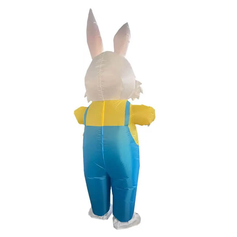 Inflatable Bunny Costume Adult Easter Rabbit Costume Unisex Air Blow-up Fancy Easter Cosplay Costume 2 Inflatable Bunny Costume Adult Easter Rabbit Costume Unisex Air Blow-up Fancy Easter Cosplay Costume - Image 2