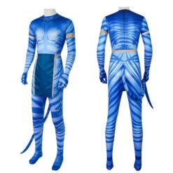 Jake Sully Jumpsuit The Way Of Water Na'vi Costume Jake Cosplay Outfit For Boys And Adult