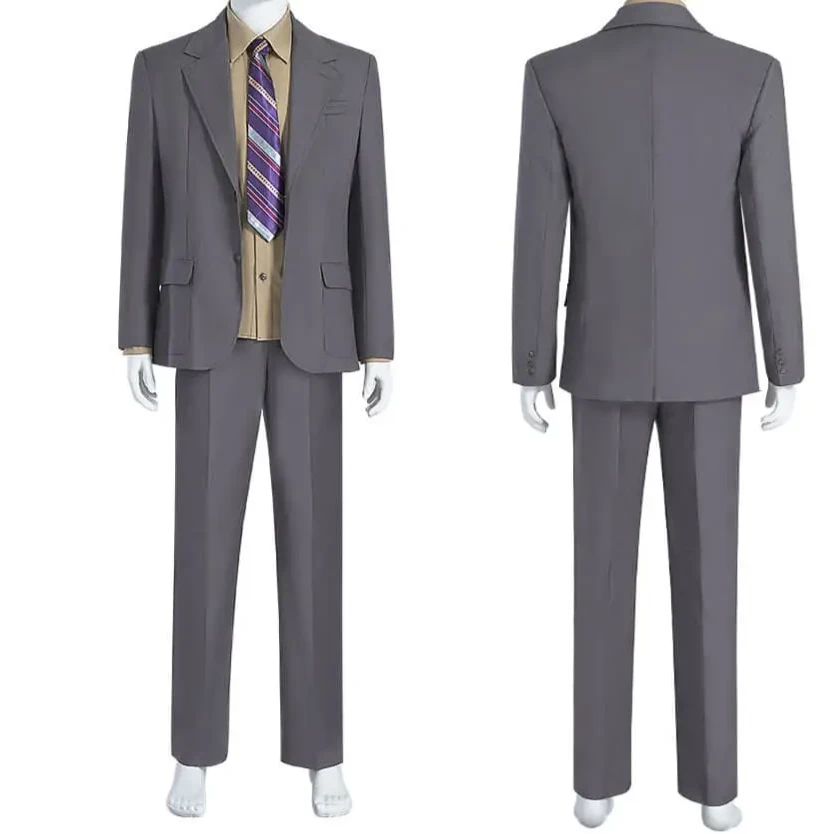 Adult Joker Joaquin Phoenix Costume Crazy Joker Arthru Fleck Cosplay Outfit Uniform Full Set 1 Adult Joker Joaquin Phoenix Costume Crazy Joker Arthru Fleck Cosplay Outfit Uniform Full Set