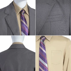 Adult Joker Joaquin Phoenix Costume Crazy Joker Arthru Fleck Cosplay Outfit Uniform Full Set 12 Adult Joker Joaquin Phoenix Costume Crazy Joker Arthru Fleck Cosplay Outfit Uniform Full Set -Children Toys Sale joker folie a deux costume 4