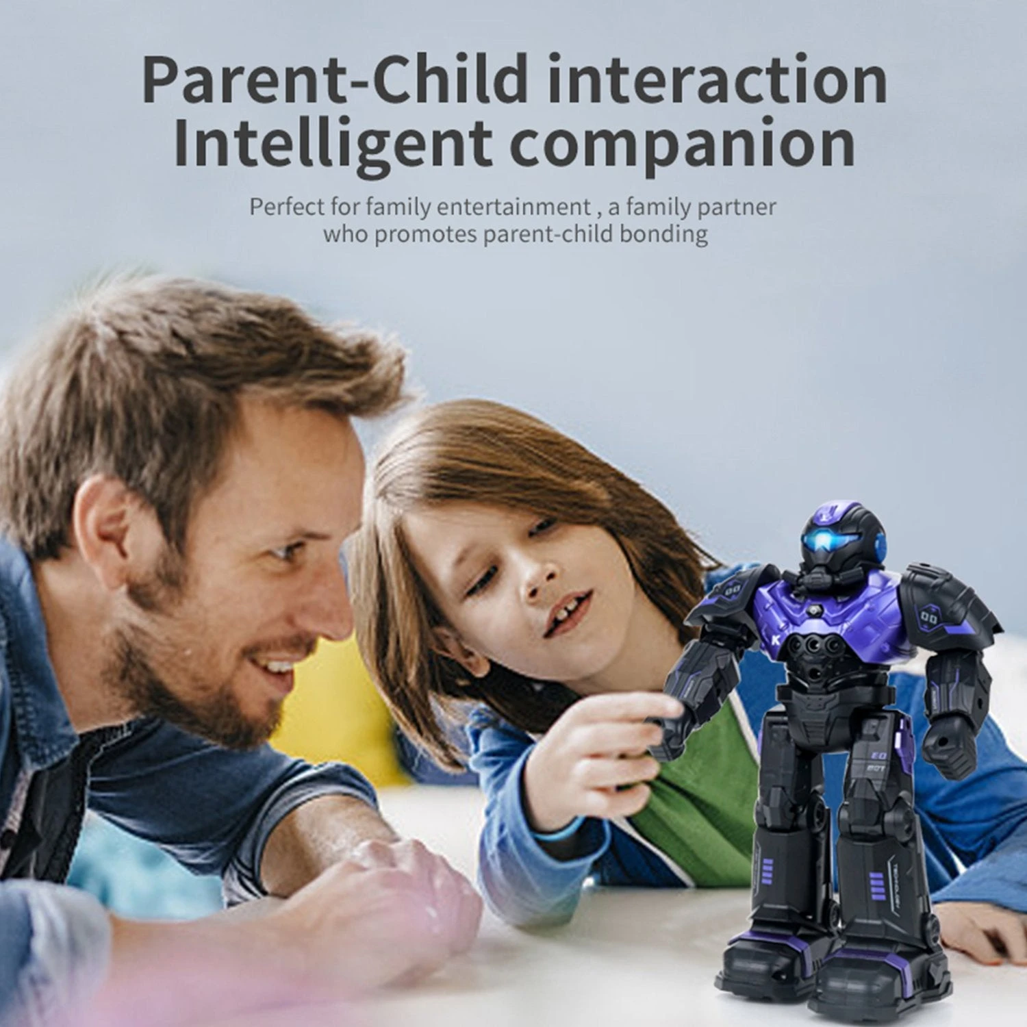 Remote Control Robot With Music Light Dancing Gesture Sensing RC Toys For Boys Girls Gift 10 Remote Control Robot With Music Light Dancing Gesture Sensing RC Toys For Boys Girls Gift - Image 10