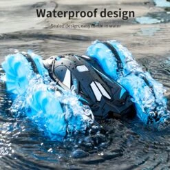 Upgrade Amphibious RC Car 2.4G Double Side Driving Waterproof Stunt Tank Remote Control Vehicle For Boys And Girls -Children Toys Sale jpeg 4301ac5a 4731 4c23 9efa 169a44506109