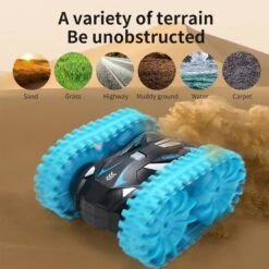 Upgrade Amphibious RC Car 2.4G Double Side Driving Waterproof Stunt Tank Remote Control Vehicle For Boys And Girls -Children Toys Sale jpeg c181ca2a f4d4 470b b118 dd7622bca33b