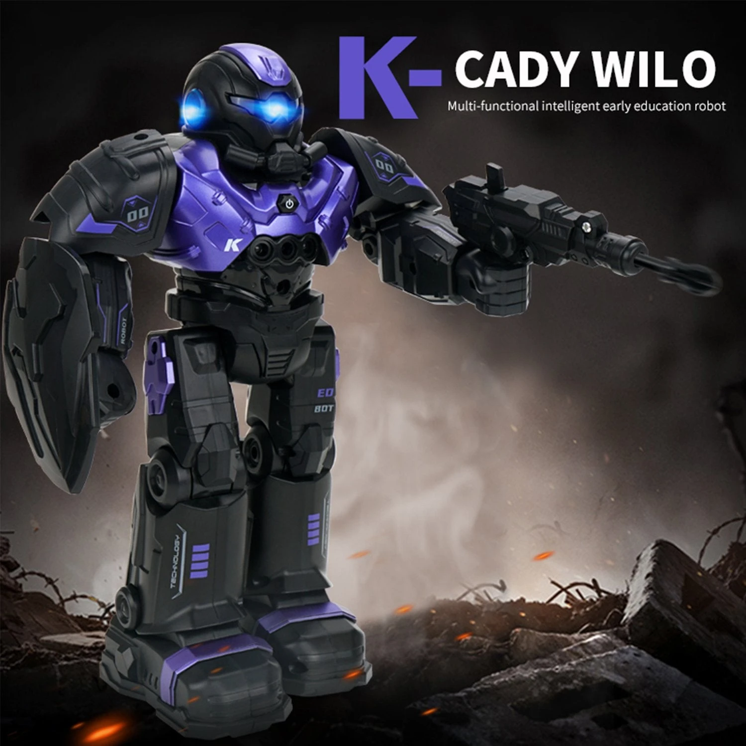 Remote Control Robot With Music Light Dancing Gesture Sensing RC Toys For Boys Girls Gift 2 Remote Control Robot With Music Light Dancing Gesture Sensing RC Toys For Boys Girls Gift - Image 2