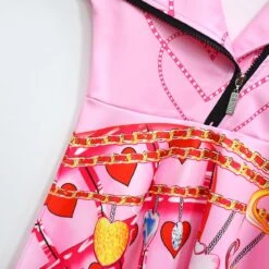 Girls Queen Of Hearts Costume The Rise Of Red Bridget Pink Dress Pants And Wig For Halloween Carnival -Children Toys Sale jpg 1379a184 4e04 4e23 96f1 43ad0a2465a2