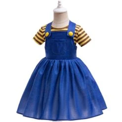 Girls Costume Blue Dress And Yellow Striped T-shirt Infant Halloween Costume 10 Girls Costume Blue Dress And Yellow Striped T-shirt Infant Halloween Costume -Children Toys Sale jpg 216af780 c18b 4462 9448 3f9981c24f53