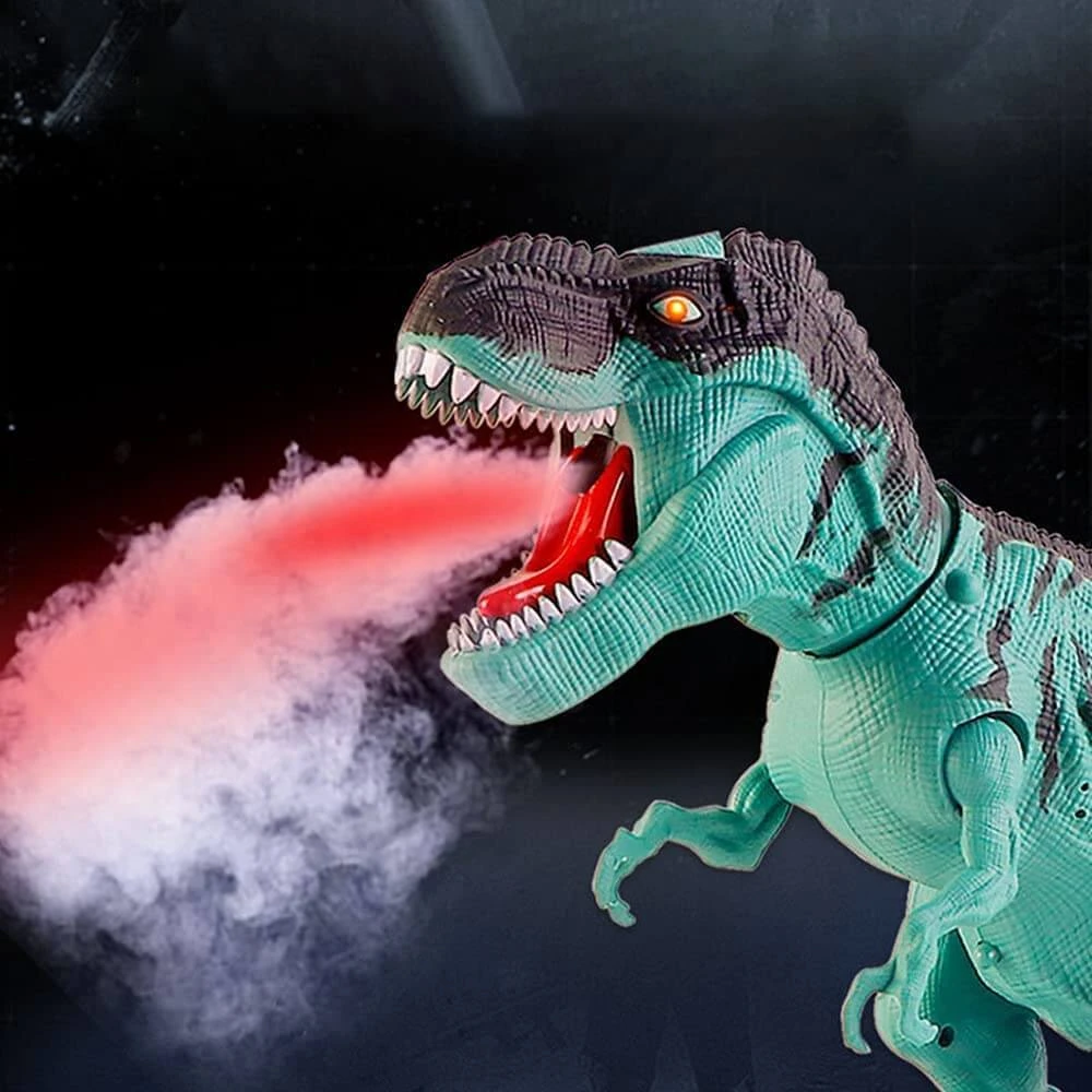 18in Dinosaur Toy Walking Spray Lay Eggs T-Rex With Light And Sound 5 18in Dinosaur Toy Walking Spray Lay Eggs T-Rex With Light And Sound - Image 5