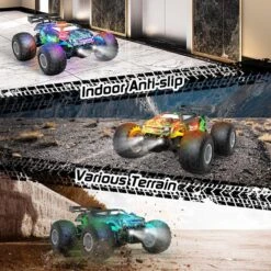 20KM/H Remote Control Car 1/18 RC Monster Off-road Truck All Terrain RC Car With Colorful Light -Children Toys Sale jpg 41cddf5a f4ab 4685 bc7b 025c2fa44501