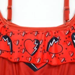 Girls Princess Red Swimsuit Red Offshoulder Tops Skirt And Swimming Cap For Beach Vacation -Children Toys Sale jpg 47f35323 8c6c 49a1 aa19 686c675c0fb4