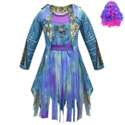 Girls Uma Costume Tassel Dress Hat And Colorful Wig For Halloween Cosplay -Children Toys Sale jpg 49e8ca87 0c77 4996 a496 764fe54fcc06