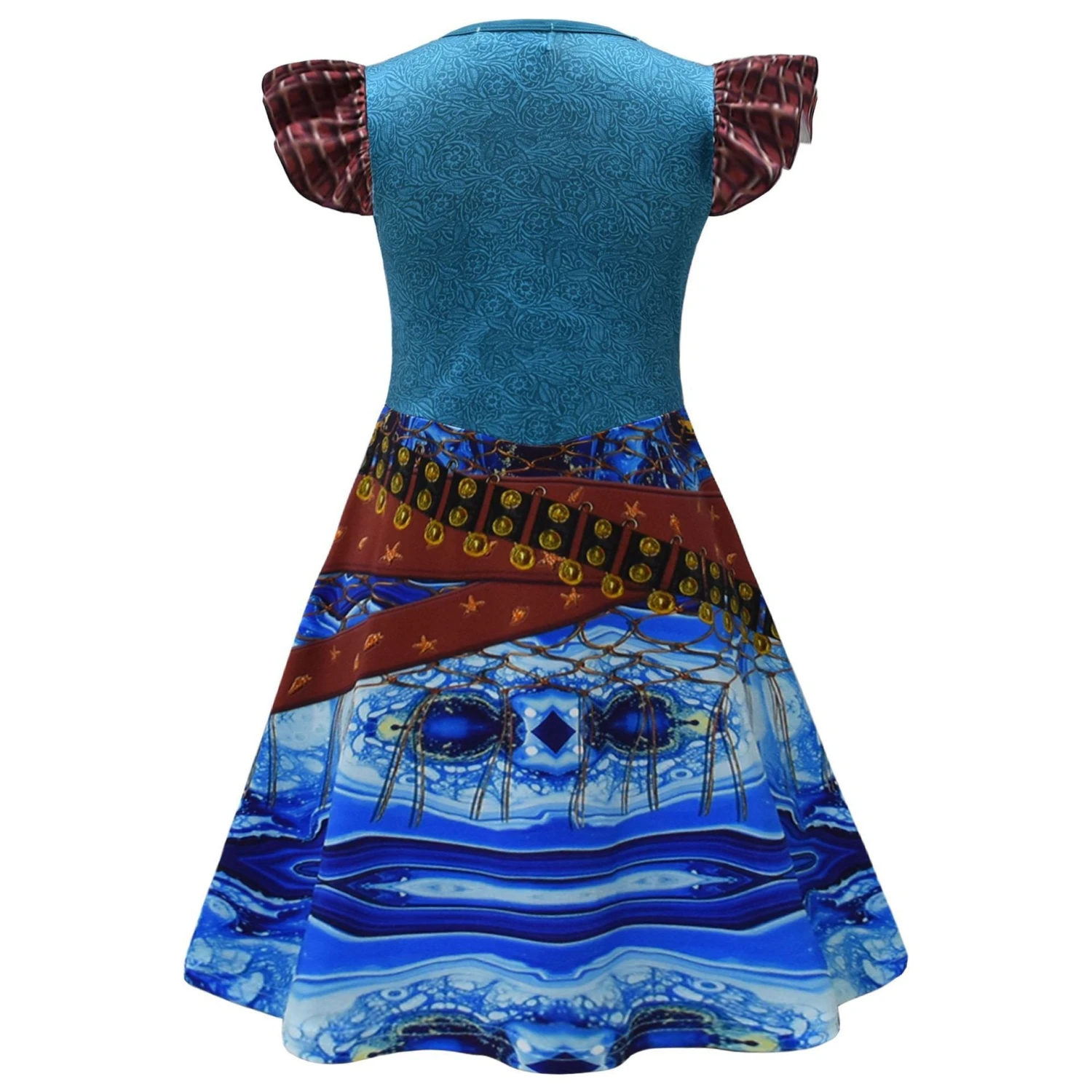 Girls Uma Dress The Rise Of Red Cosplay Costume For Dress Up Party 2 Girls Uma Dress The Rise Of Red Cosplay Costume For Dress Up Party - Image 2